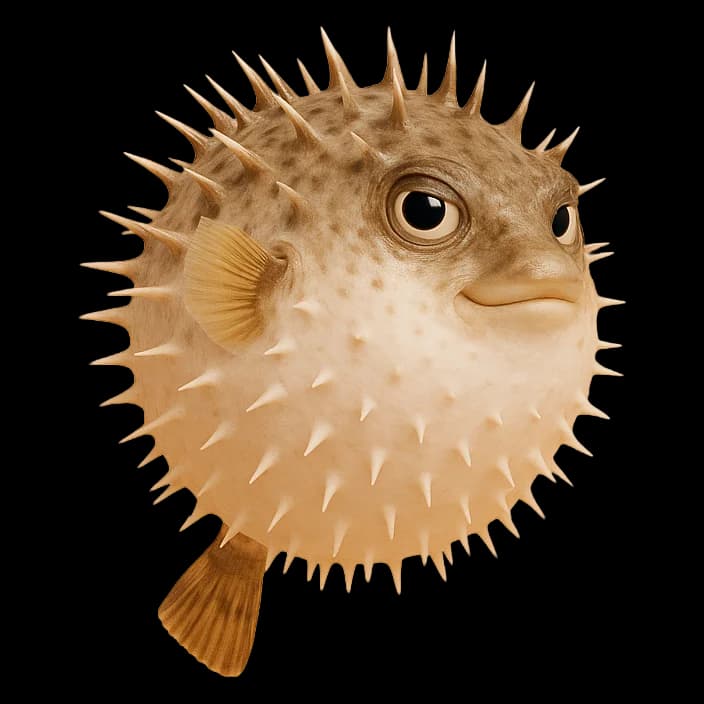 Ilustração decorativa de caneta e biscoito